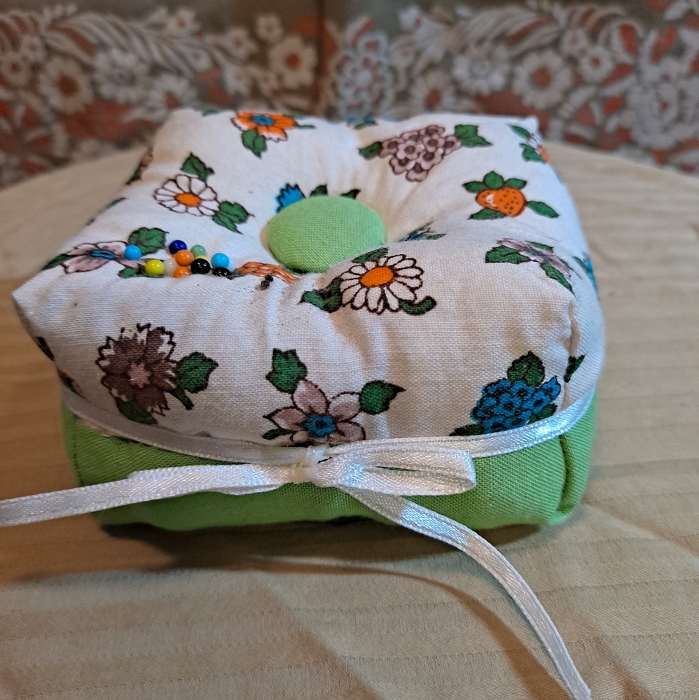 Homemade pin holder/ art piece